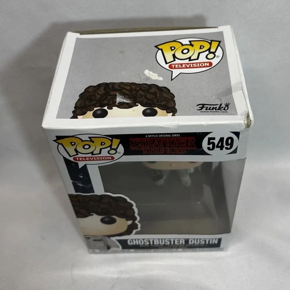 Stranger Things Ghostbusters Funko Pop Lot - Dustin 549 & Mike 546 Set
